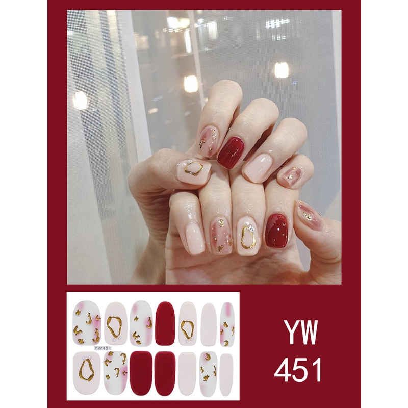 【COD】3D New designs nail sticker / sticker kuku / stiker kuku / nail stiker / nail art instan