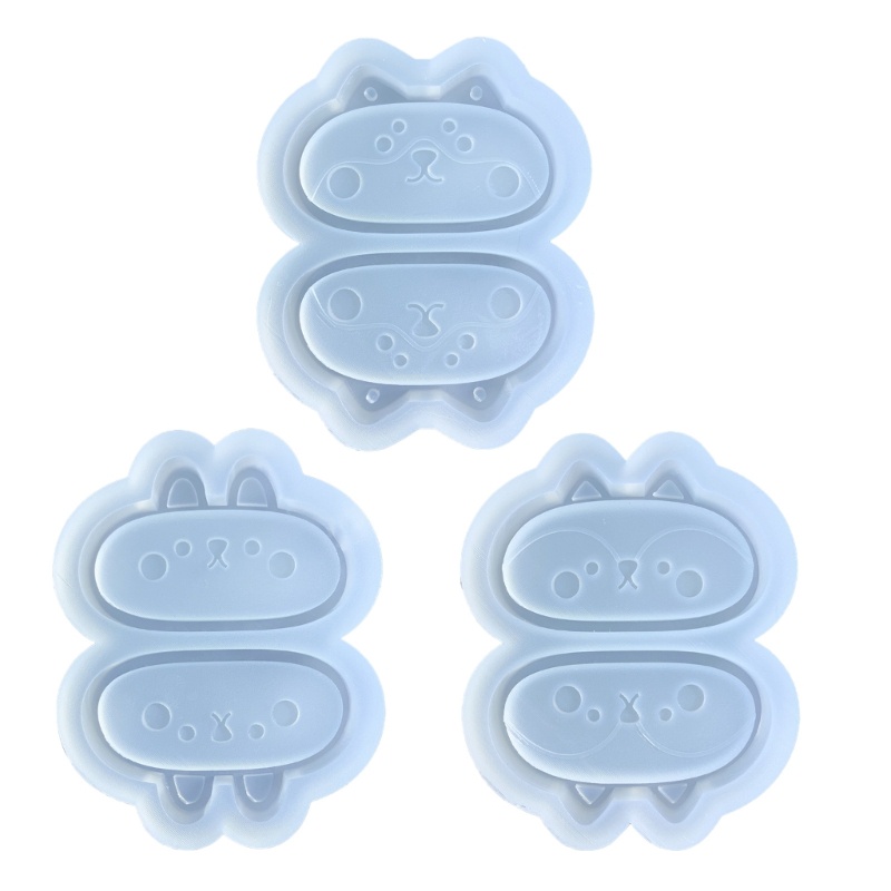 Siy Cetakan Resin Epoksi Bentuk Geometribinatang Kecil Bahan Silikon Untuk Gantungan Kunci DIY