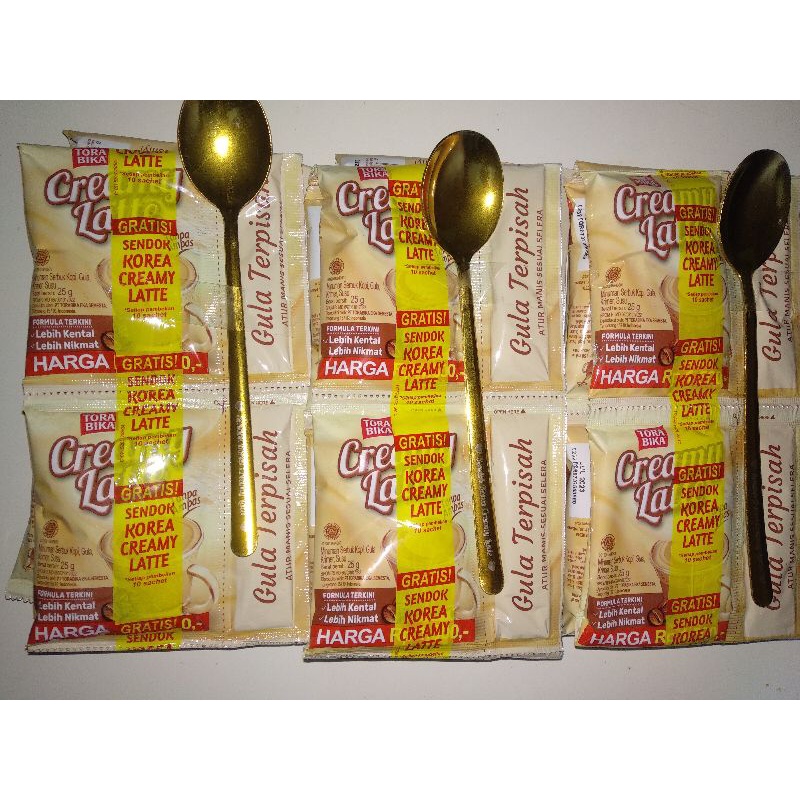 

Torabika Cremy latte 1 renceng isi 10