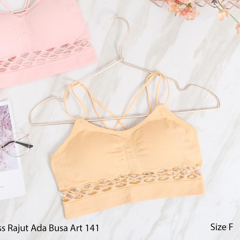 MINISET BRA SEAMLESS RAJUT BUSA VAYA Bralette Ada Busa / BRA SEXY WANITA / Art 141