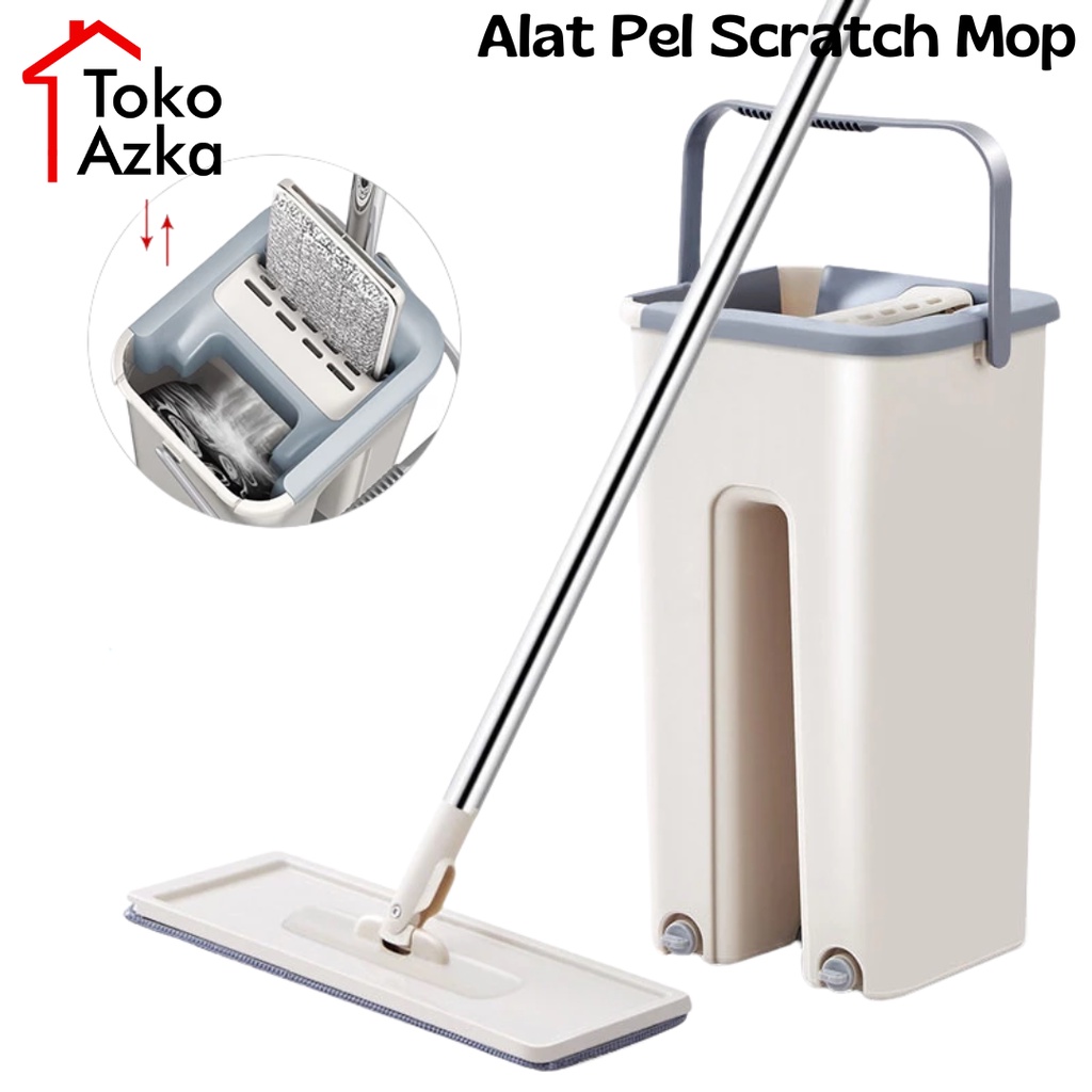 Alat Pel Praktis Scrath / Scratch Cleaning Mop