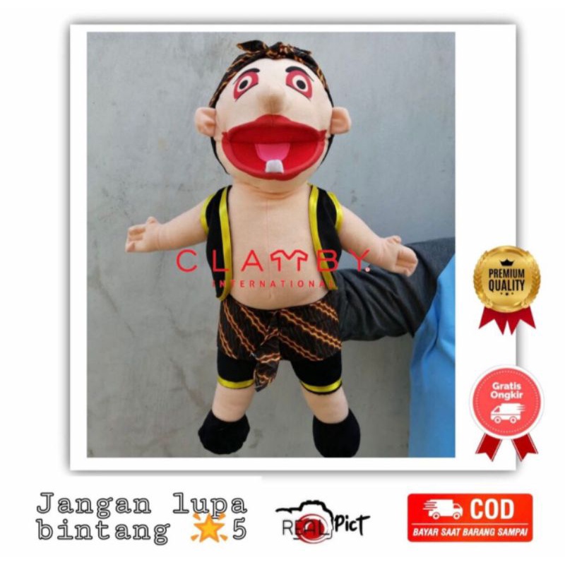 BONEKA MUPPET WAYANG BAGONG dan PETRUK | MAINAN MEDIA EDUKASI