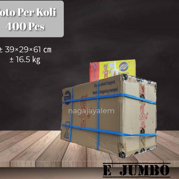

[PRODUK HIQDS] (30pcs/1.3kg) Lem Eternity Jumbo/Lem Tetes/Lem Serbaguna/Lem Korea E/Lem Setan/Super Glue/Lem Cair DHV