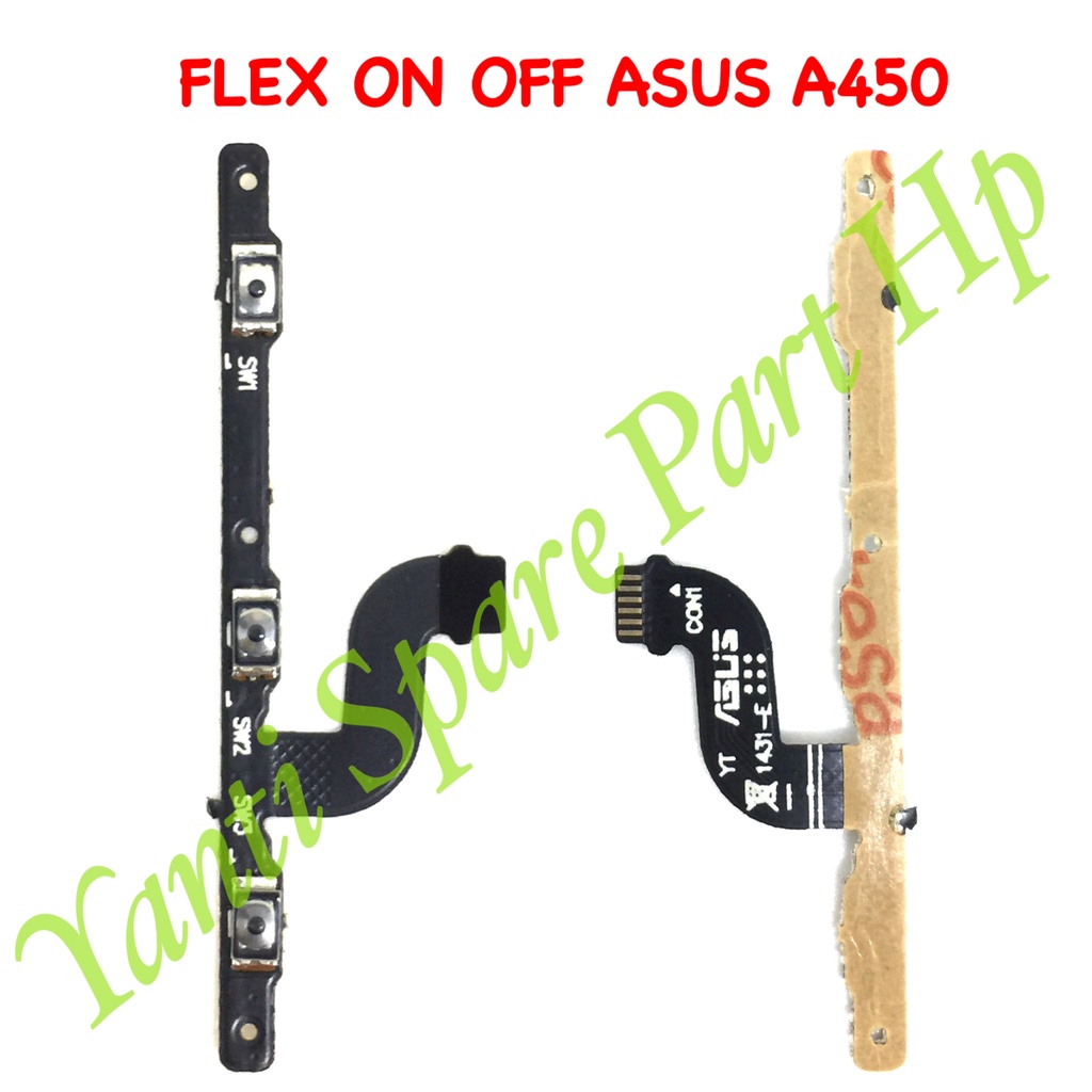 Flexible On Off Asus Zenfone 4S A450 Original Terlaris New