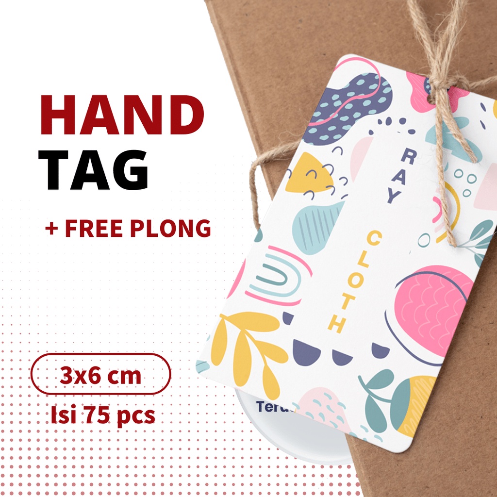 

HANDTAG TERMURAH - HANDTAG BAJU, HANDTAG SOUVENIR, HANDTAG PACKAGING