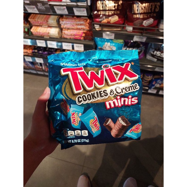 

Twix chocolate minis Cookies & Cream 275gram
