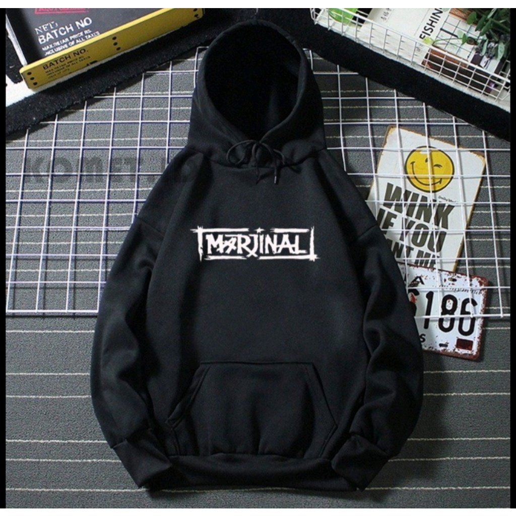 HOODIE BASIC//ATASAN CREWNECK//HOODIE UNISEX//PRIA & WANITA//MOTIF MARJINAL//HOODIE FLEECE PREMIUM//