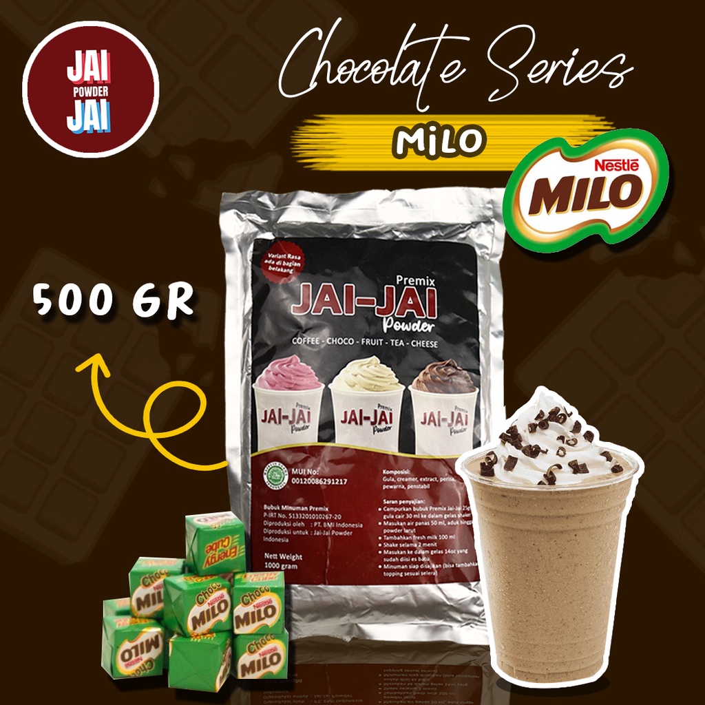 

Bubuk Minuman 500gr - MILO - Jai Jai Powder