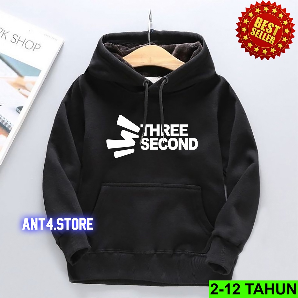 Hoodie 3 SECOND TERBARU  Anak Perempuan Laki Laki  / Hodie TERLARIS Anak Usia 2 3 4 5 6 7 8 9 10 11 12 Tahun / Jaket 3 SECOND Anak / Sweater Distro Bisa Cod