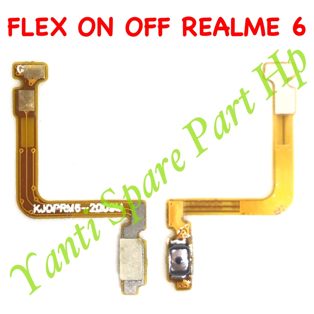 Flexible On Off Realme 6 Original Terlaris New