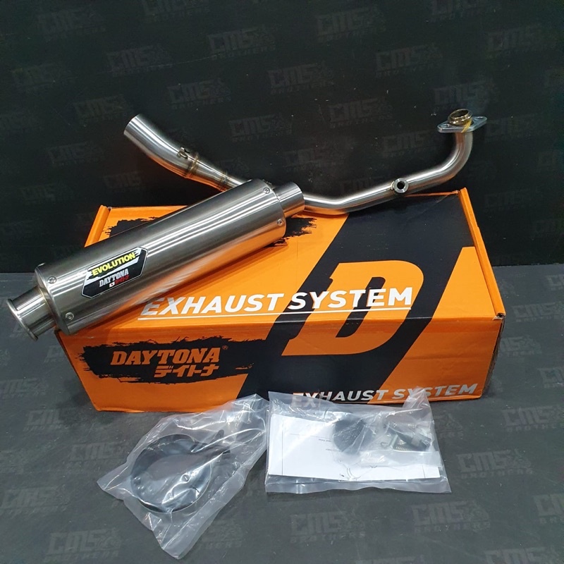 Knalpot Racing Daytona Evolution Honda PCX 160 Original