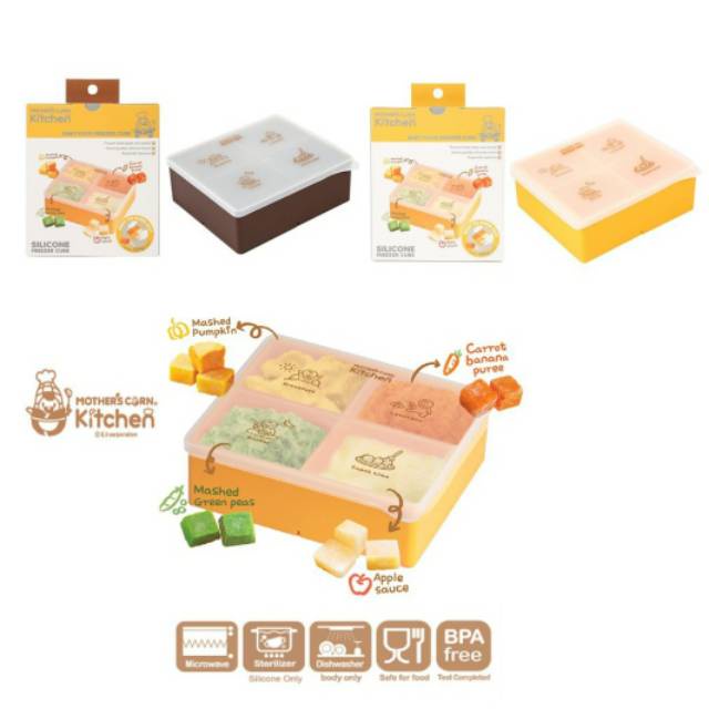 Mother's Corn Silicone Freezer Cubes