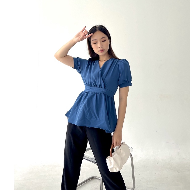 Rae Korean Peplum Top / Top Wanita