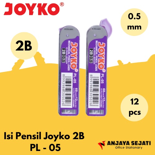 

Isi Pensil Joyko 2B PL - 05 | Perlusin (12pcs)