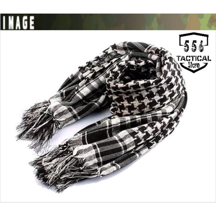 Sorban Shemagh sorban 2 warna - Putih(R1L6) Sorban Wadimor Sorban Putih GRATIS ONGKIR Sorban Terbaru