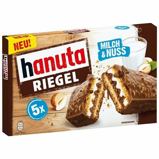 

(WAFER) HANUTA RIEGEL 172GR