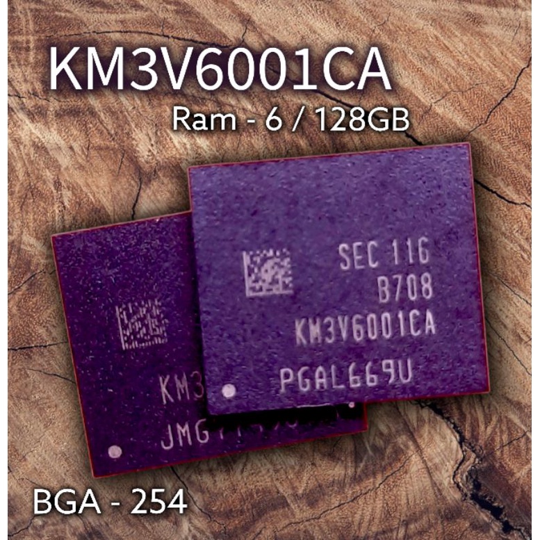EMMC KM3V6001CM / KM3V6001CA RAM 6 /128