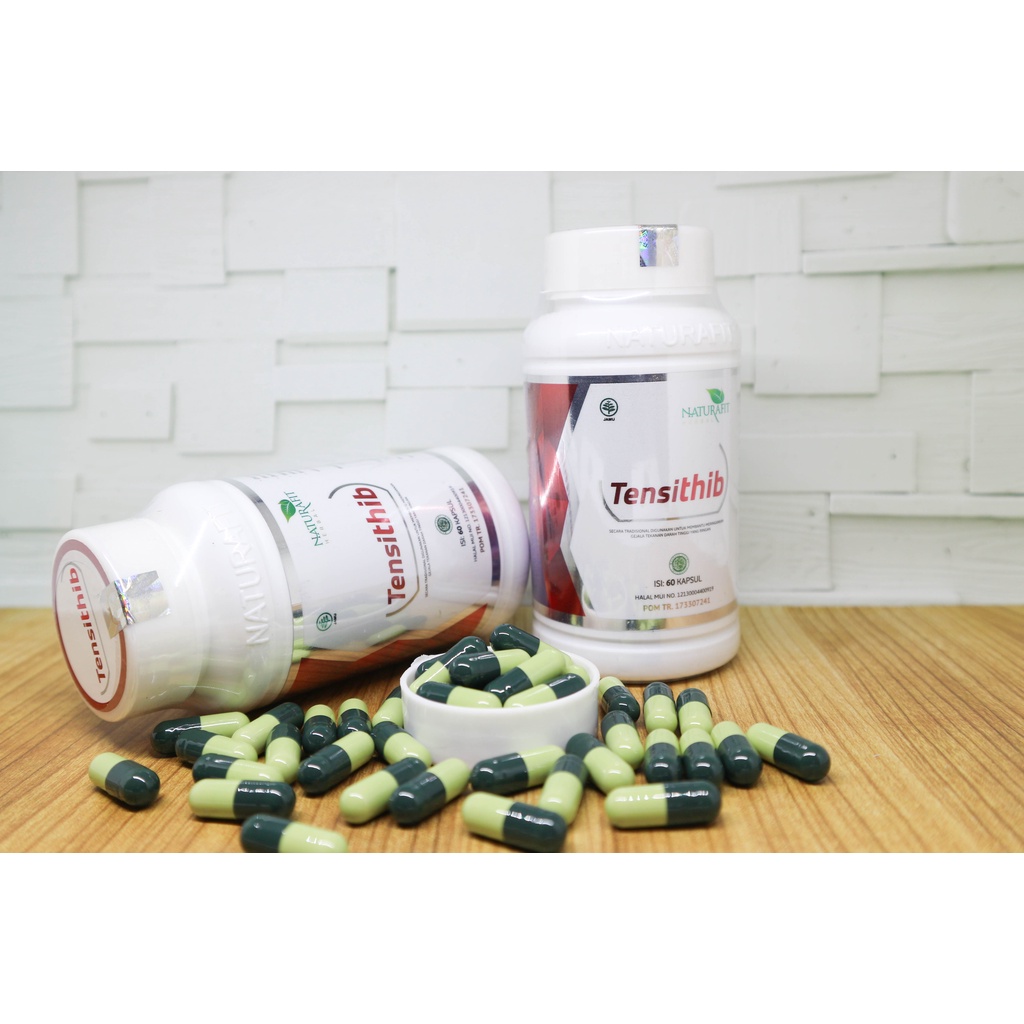 TENSITHIB Naturafit / Mengobati Stroke Darah Tinggi dan Hipertensi - Herbal BPOM