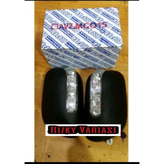 Cover Spion Hitam Avanza lama 2004 sampai 2011+led