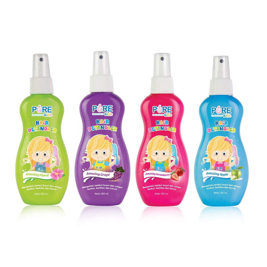 PURE KIDS HAIR DETANGLER 200ml