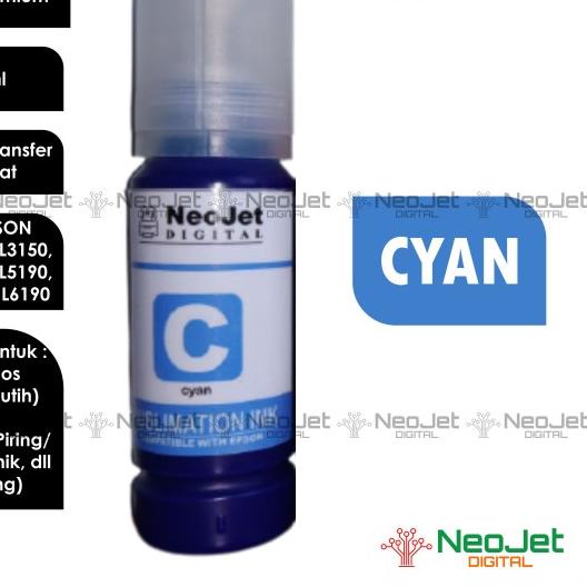 

Tinta Sablon Sublim Sublimasi Korea Premium 003 - CYAN