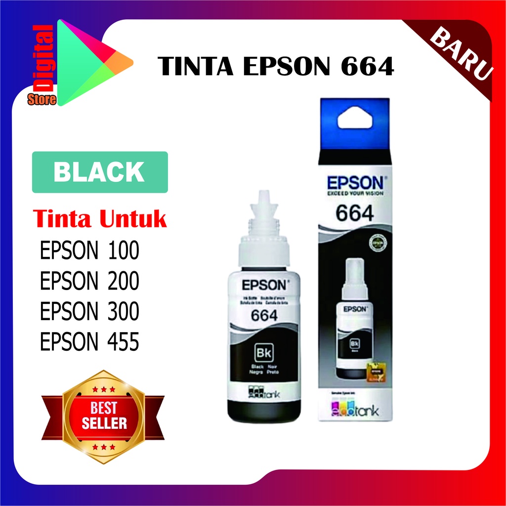 Tinta Epson 664 Black/Color Premium