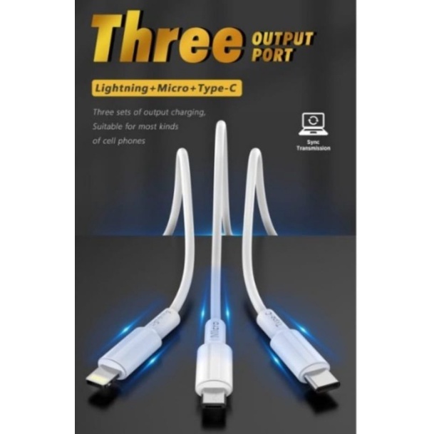 J428 ORIGINAL LENYES 6IN1 MULTIFUNGSI KABEL DATA TEBAL AWET DAN TIDAK MUDAH PUTUS SUPPORT FAST CHARGING CABLE FASTER  QUICK CHARGE UNIVERSAL High transmission Suport Charger qualcom flash maximum quallcom handphone androit qc tc lebih praktis