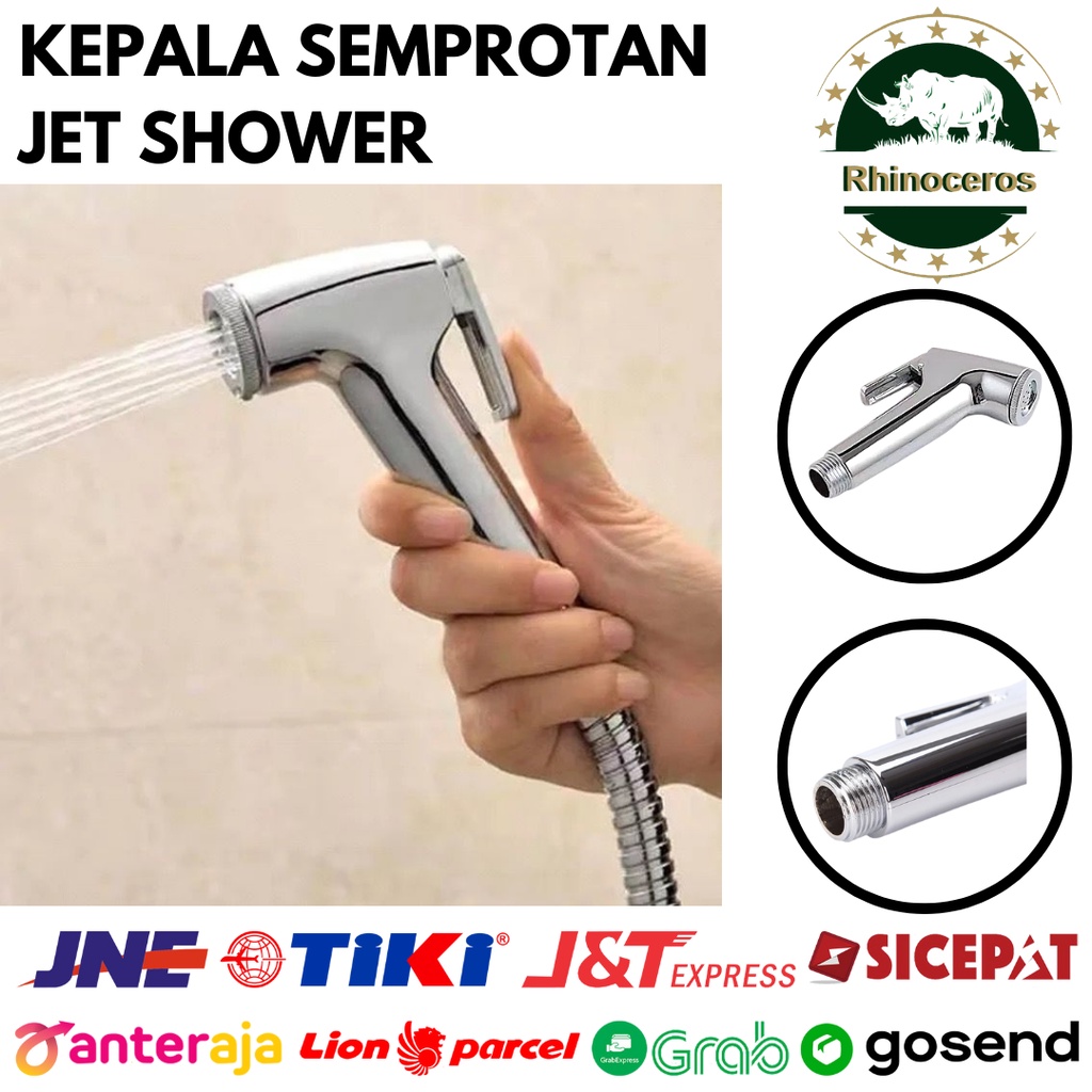 Kepala Jet Shower Kepala Toilet Bidet Closet Tekanan Tinggi