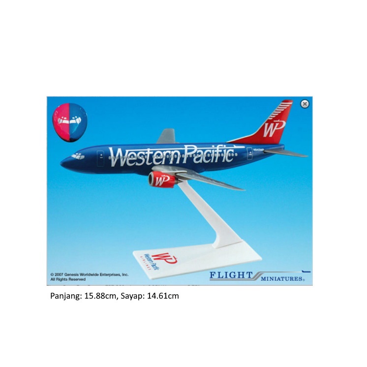 Flight Miniatures 1/200 Western Pacific "Split"  737-300