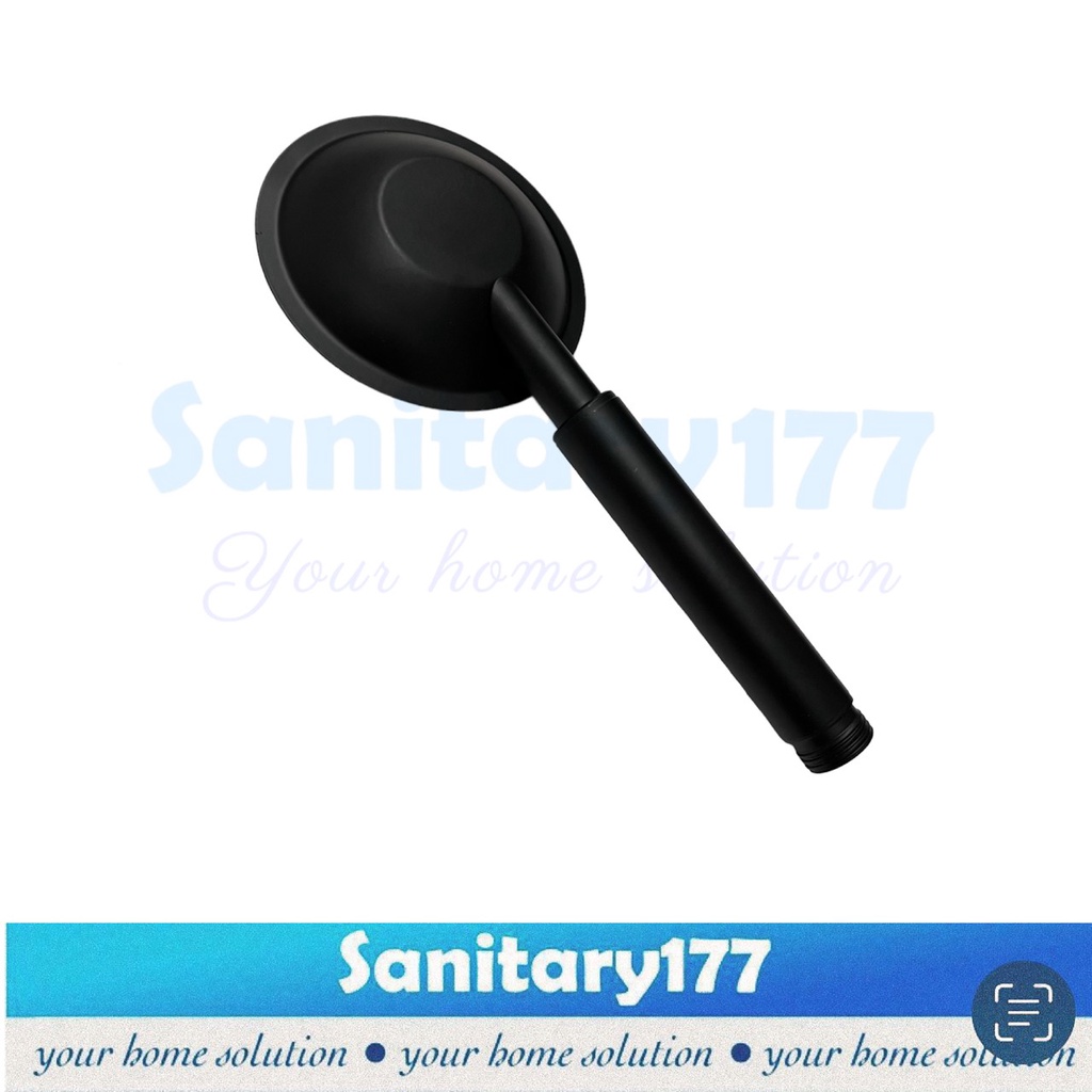 Shower mandi stainless HITAM 8B- handshower stenlis semprotan anti pecah minimalis kepala sower bathroom head