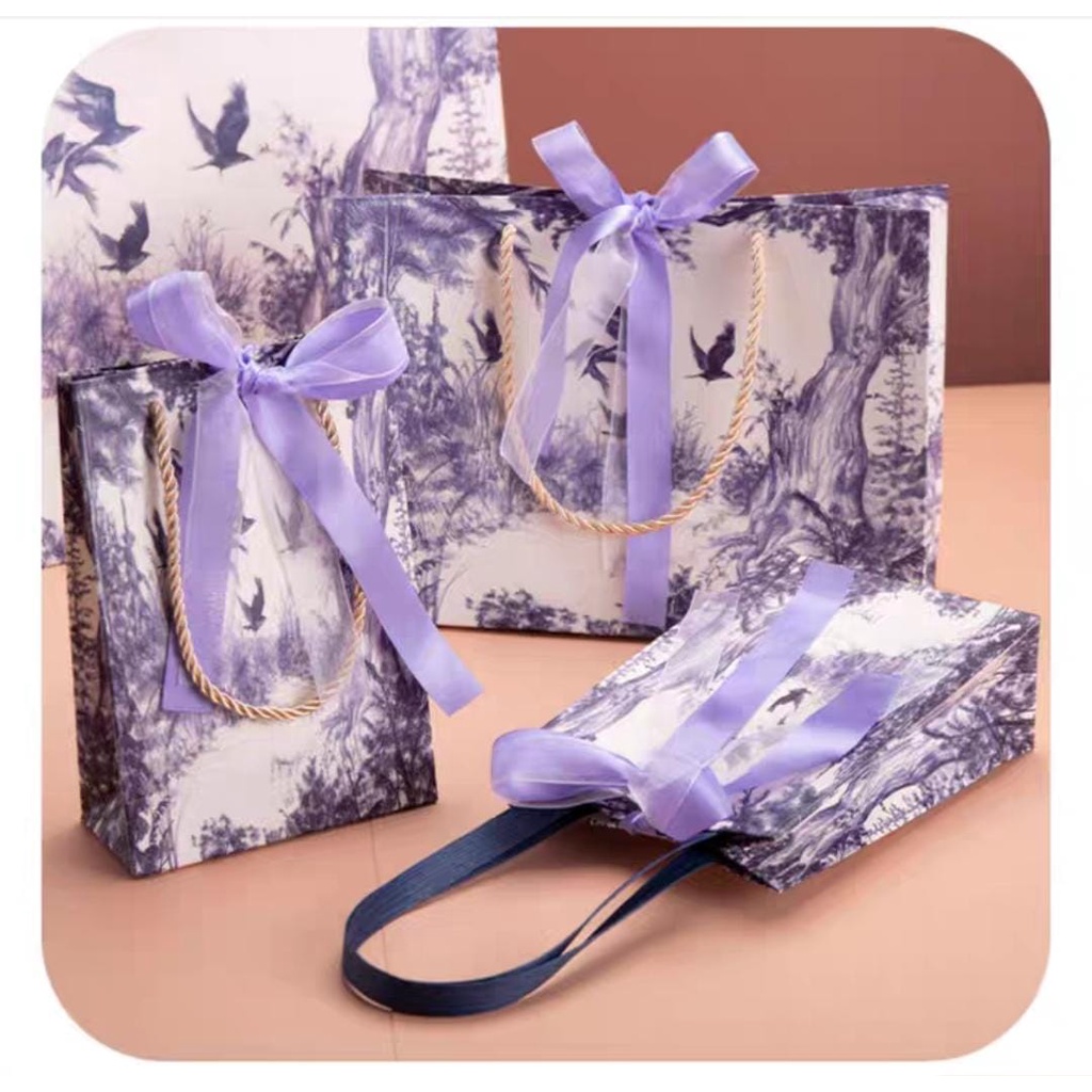 

PAPERBAG CLASSIC FLOWER EDITION(HANDLE TALI KEPANG) | SOUVENIR | TAS KADO | PB37