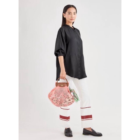 LC LE PLIAGE FILET Top handle bag - blush pink