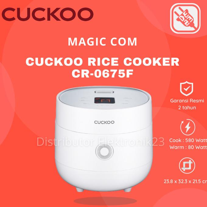 Jual Cuckoo Cr0675F Digital Rice Cooker Garansi Resmi No. 1 In Korea