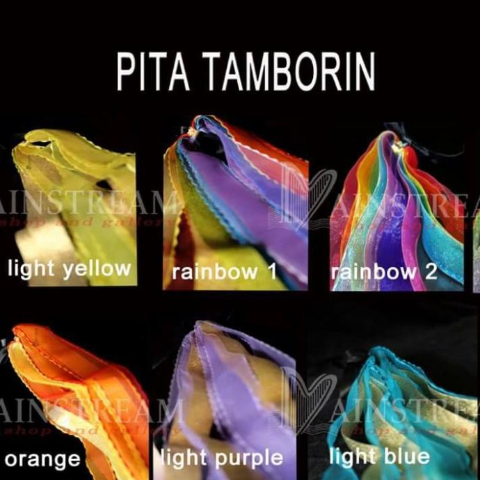 Tambourine Ribbon/Pita Tambourine