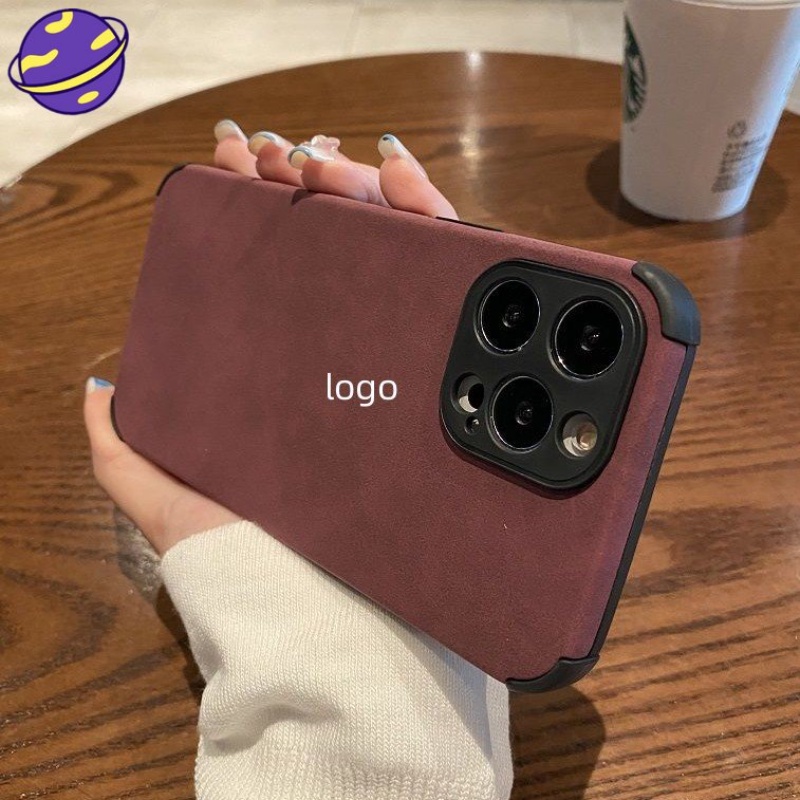 Soft Case Bahan Suede Tahan Banting Tahan Debu Untuk iPhone 13 12 11 Pro X XS MAX 11 XR