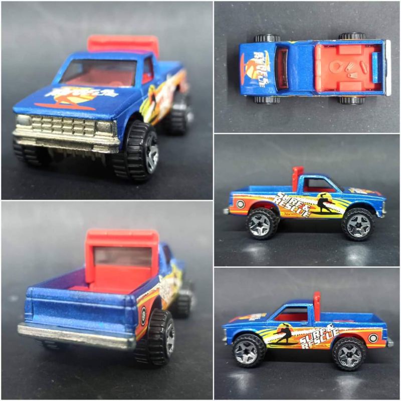 Hot Wheels Surf Patrol 2002 Emas Silver 2003 Biru Pickup