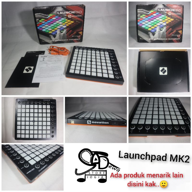 NOVATION LAUNCHPAD MK2 MIDI CONTROLLER LAUNCH PAD MKII 2ND bekas preloved 2nd second seken