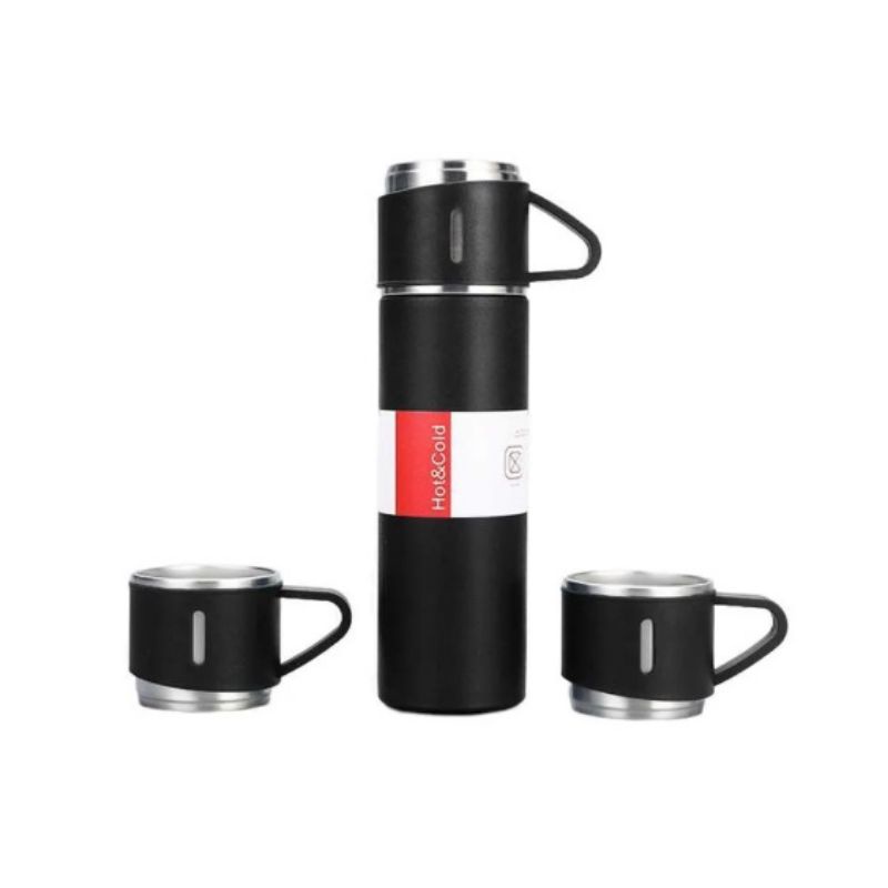 BOTOL Thermos vaccum flash set gift hampers 500 ml / thermos cangkir set / thermos viral