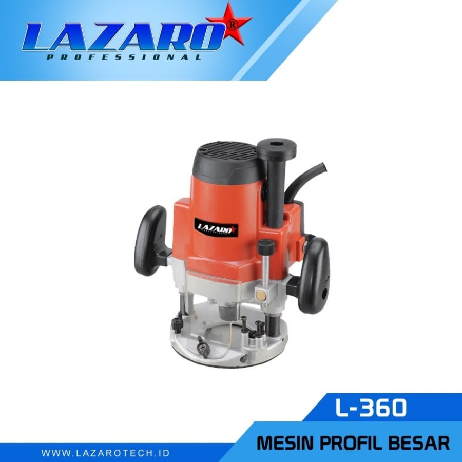 LAZARO L-360 Mesin Profil Besar / Router 12mm