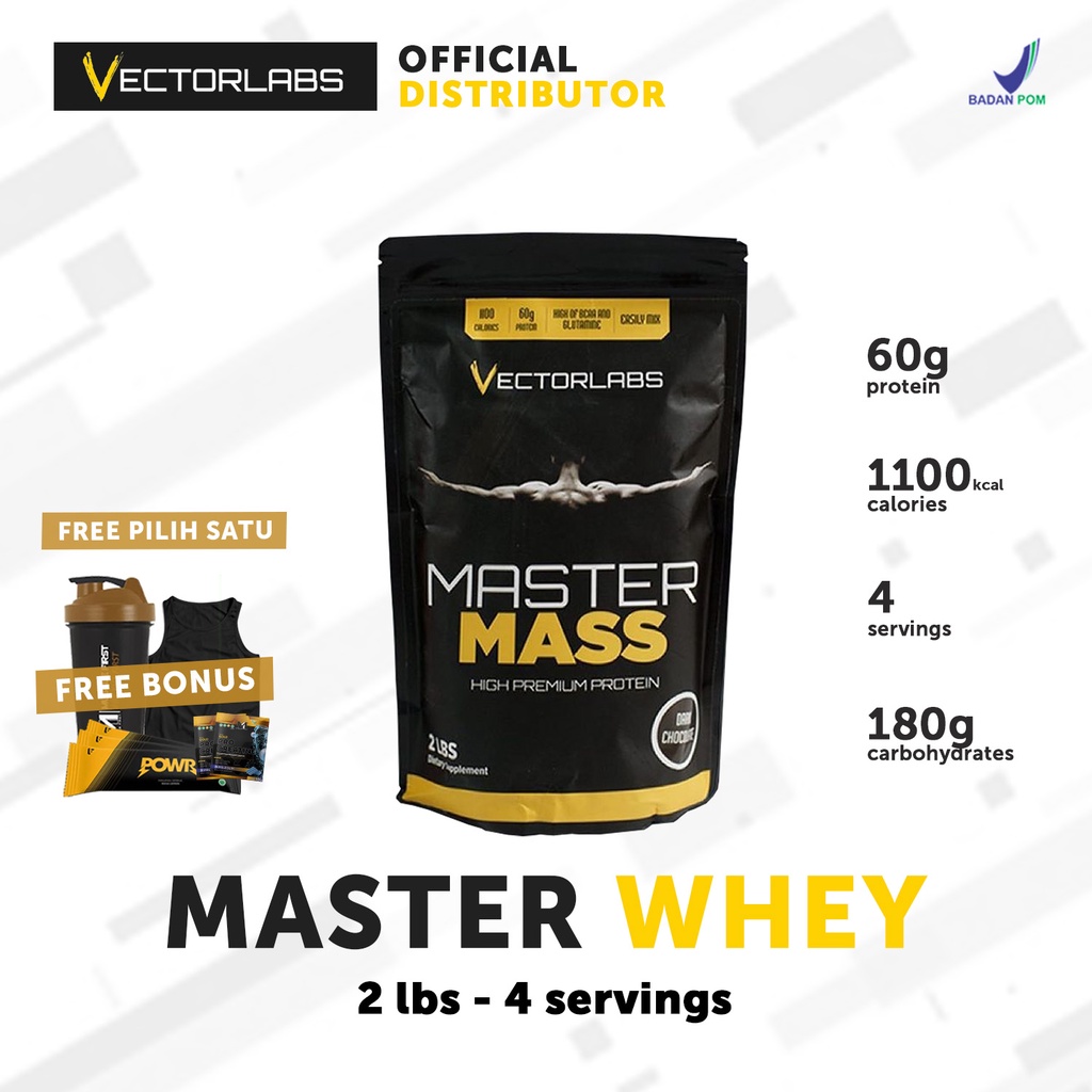 Vectorlabs MasterMass 2 lbs 900 gr - Master Mass Susu Gainer 2lbs 2 lb