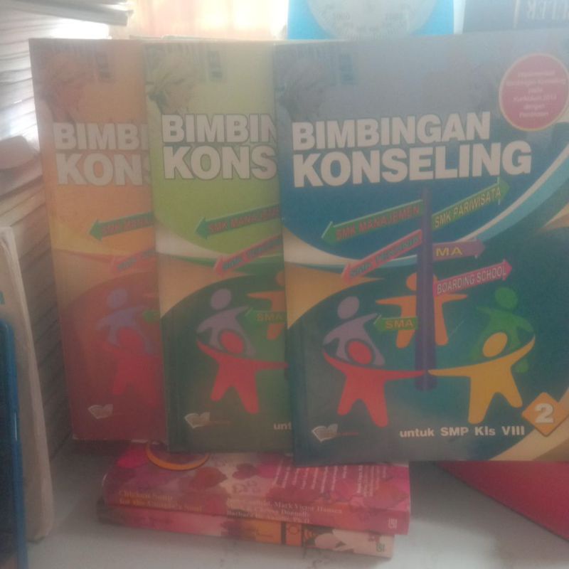 Jual Buku Bimbingan Konseling Untuk Smp Kelas 7,8,9 Atau 1,2,3 K13 ...