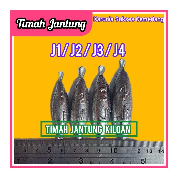 TIMAH JANTUNG J1 / J2 / J3 / J4 - TIMAH PEMBERAT JARING/ TIMAH PANCING