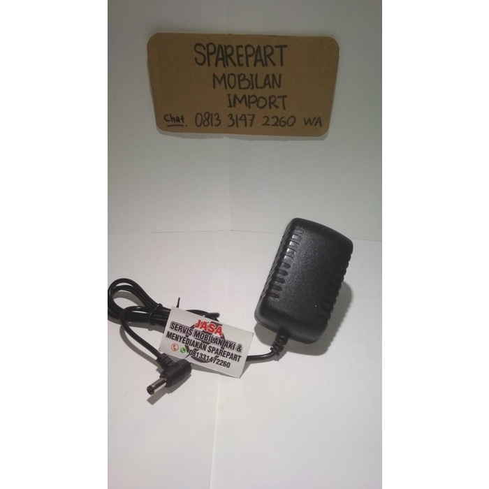 charger adaptor mobil mainan aki 6 volt