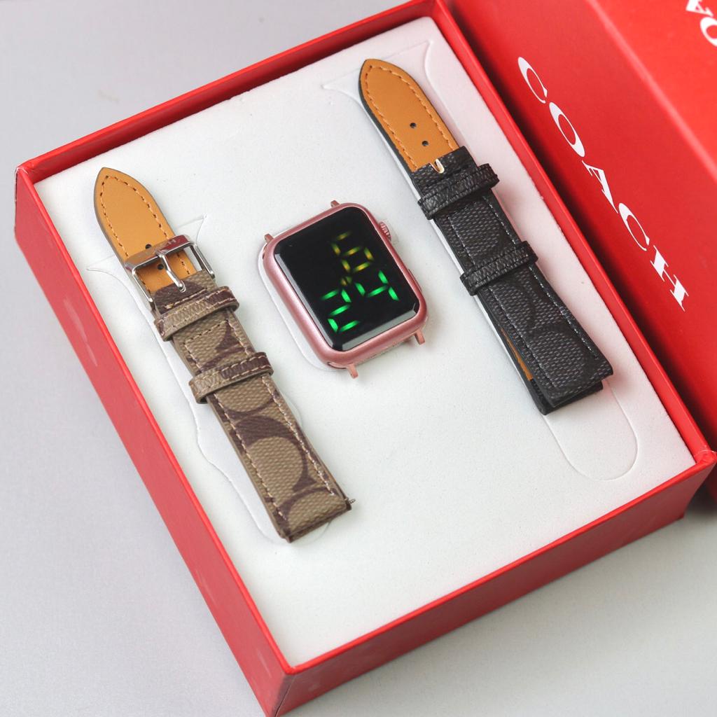 Jam Tangan Wanita Coach Fre Tali+Box Ty1031