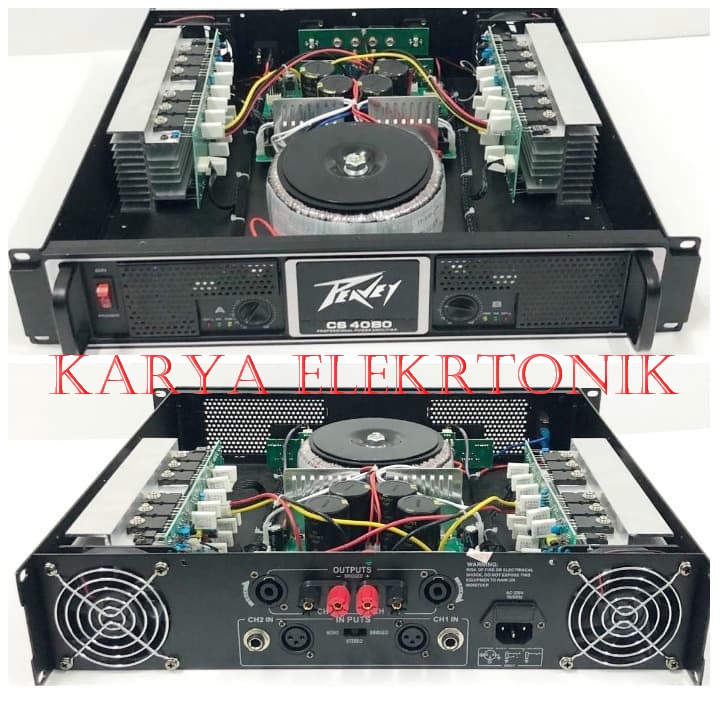 AMPLI POWER PEAVEY CS4080 POWER PEAVEY CS 4080