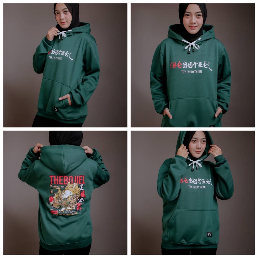 (BISA COD) HOODIE FLEECE PREMIUM THE BOJIEL - HOODIE COUPLE - HOODIE UNISEX - HOODIE DISTRO