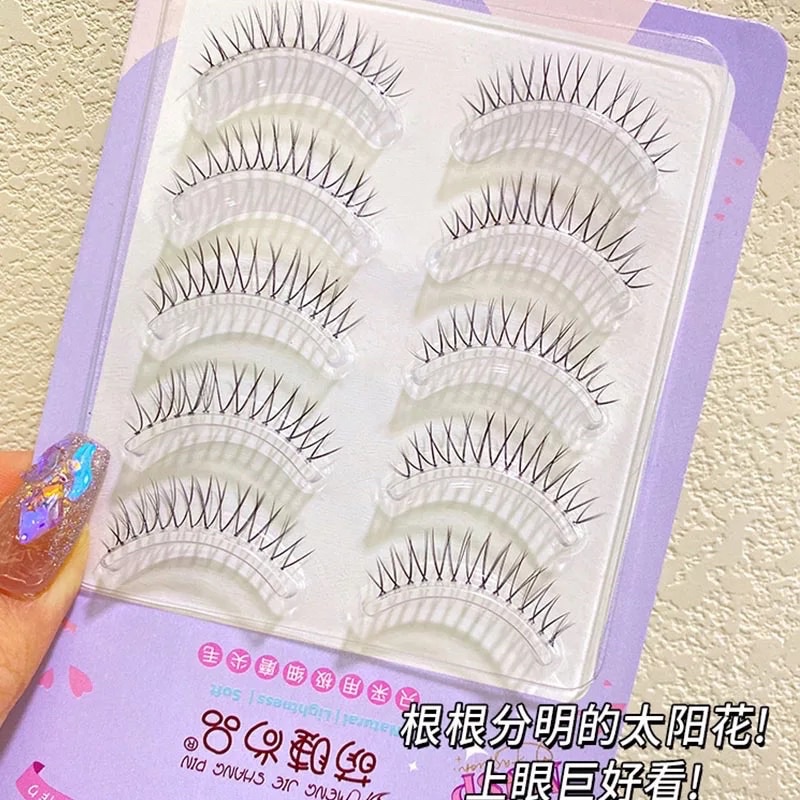 F40 - 5PASANG FAIRY JAPAN DOUYIN Eyelashes Lashes Natural Short Daily Eyelashes False Eyelash Extension Tools