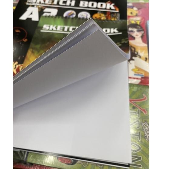 

TrxFf4F9--Sketch book spiral Bamboo uk. A4