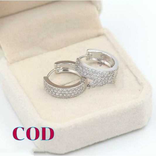 anting wanita titanium impor anti karat