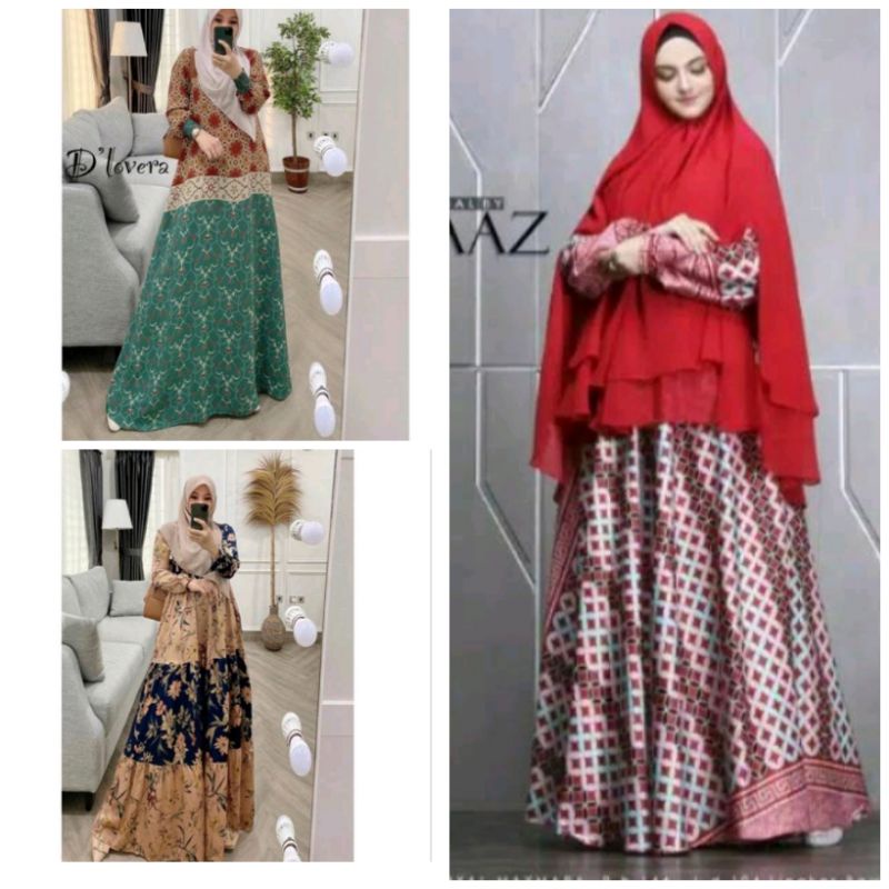 Paket Hemat Gamis Branded ORI